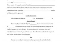 Fresh College Roommate Contract Template