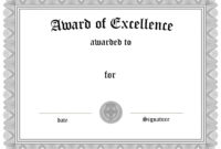 Get Our Image Of Lifetime Achievement Award Certificate in Science Achievement Certificate Templates