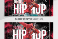 Hip Hop Dance – Facebook Cover Template In Psd + Post for Hip Hop Dance Certificate Templates