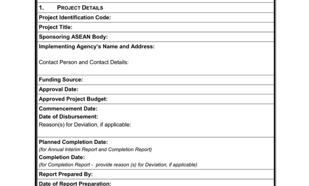 New Completion Statement Template