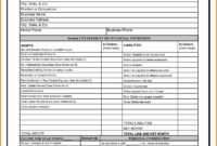 New Corporate Financial Statement Template
