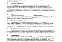 New Engineering Consulting Contract Template