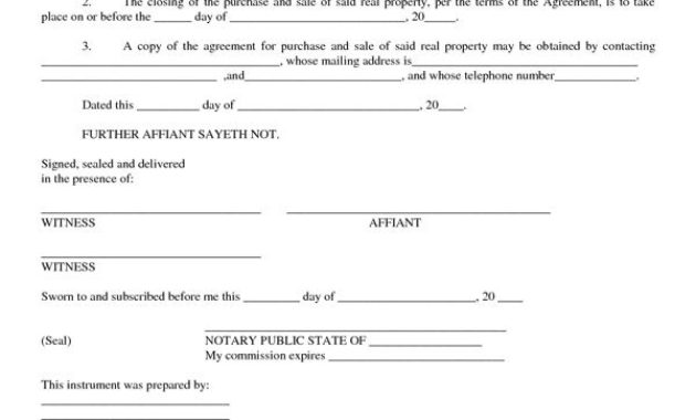 New Home Purchase Contract Template