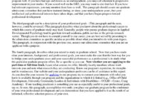 New Personal Statement For Grad School Template