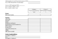 New Real Estate Agent Profit And Loss Statement Template