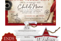 Nice List Certificate Template Free / Printable Santa&amp;#039;S with Best Santas Nice List Certificate Template Free