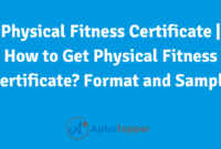 Physical Fitness Certificate | How To Get Physical Fitness within Physical Fitness Certificate Template 7 Ideas