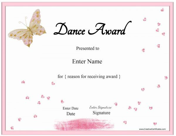 Pin On Posh Body'S Dance Studio with Best Ballet Certificate Templates
