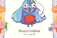 Pin On Ross-A-Roo Inside Bravery Certificate Template 10 with Bravery Award Certificate Templates