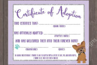 Pin On Rustic Rosebud Designs with Fascinating Puppy Birth Certificate Free Printable 8 Ideas