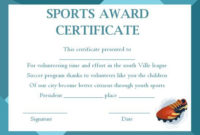 Pin On Sports Certificate Template inside New Sports Day Certificate Templates