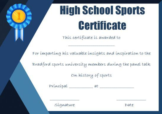 Pin On Sports Certificate Template pertaining to Sportsmanship Certificate Template