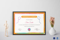 Preschool Certificate Template - 16+ Free Word, Pdf Psd throughout Top 7 Free Editable Pre K Graduation Certificates Word Pdf
