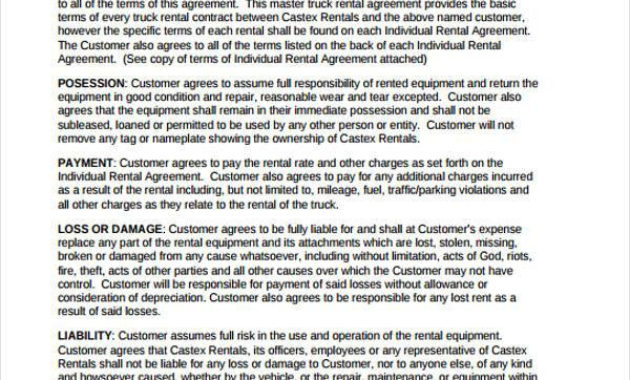 Professional Company Truck Driver Contract Agreement