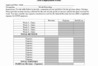Professional Daycare Income Statement Template