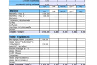 Professional Home Renovation Cost Spreadsheet Template