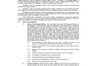 Simple Ceo Employment Contract Template