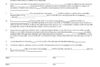 Simple Housing Rental Contract Template