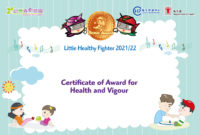 Startsmart@School.hk Campaign - Certificate (Sample) intended for New Physical Fitness Certificate Template 7 Ideas