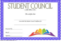 Student Council Award Certificate Template Free 3 within Professional Outstanding Student Leadership Certificate Template Free