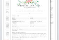 Stunning Event Photography Contract Template
