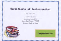 Summer 2003 pertaining to Amazing Summer Reading Certificate Printable