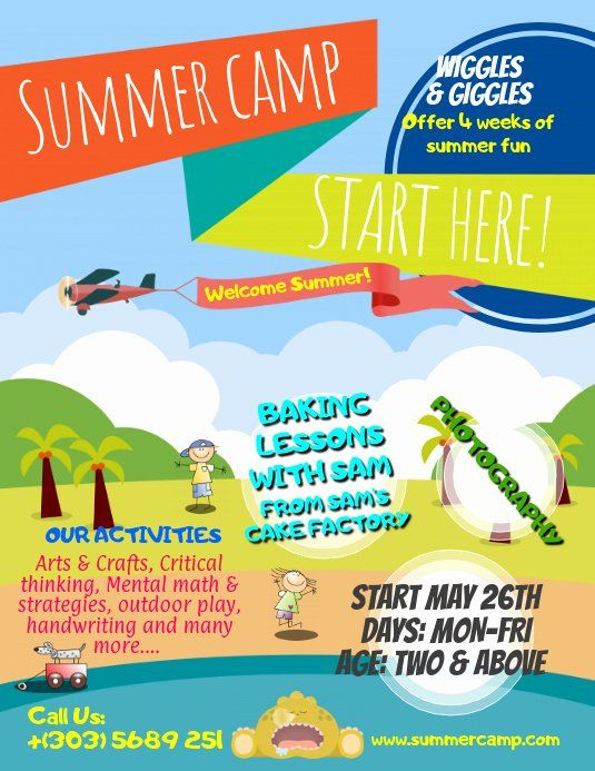 Summer Camp Flyer Templates Free Best Of Summer Camps with New Certificate For Summer Camp Free Templates 2020