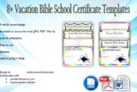 The Best Vbs Certificate Printable - Mason Website regarding Printable Vbs Certificates Free