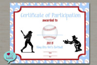 The Glamorous Certificate Templates: Girls Softball intended for Awesome Athletic Award Certificate Template
