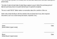 Top Car Buying Contract Template