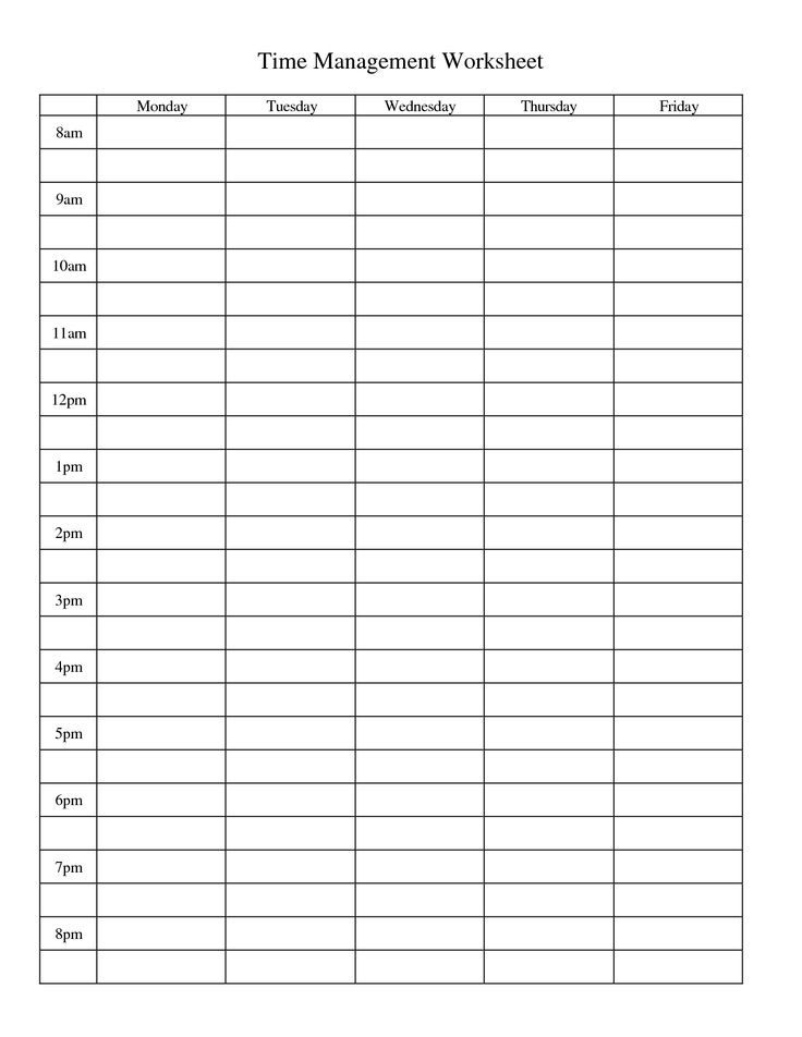 Top Time Management Log Template