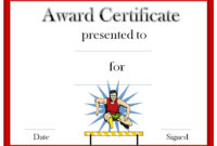 Track And Field Certificate Templates Free &amp;amp; Customizable intended for Running Certificate Templates 7 Fun Sports Designs