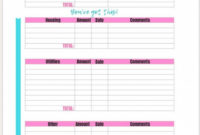 Amazing Budget Planner Template Cute