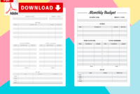 Awesome Budget Planner Free Template