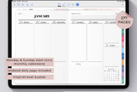 Awesome Budget Planner Template Notability