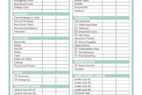 Awesome Budget Planner Worksheet