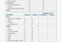 Awesome Budget Planning Template For Retirement