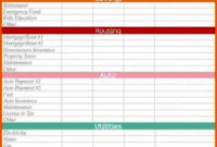Awesome Monthly Budget Planner Excel Template