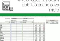 Best Bi Weekly Budget Planner Template