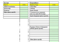 Best Project Budget Planner Template