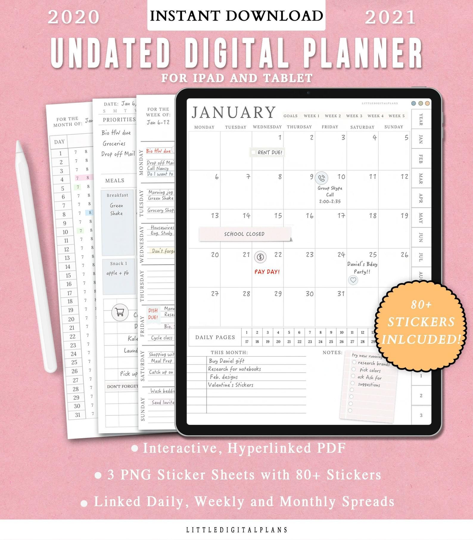 Fantastic Budget Planner Template Goodnotes