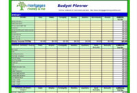 Fantastic Budget Planner Templates Printable