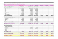 Fantastic Excel Budget Planner Template Uk