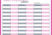 Fascinating Budget Planner Template Free