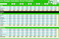 Fascinating Budget Planner Template Free Excel