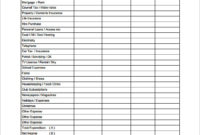 Fascinating Free Online Budget Planner Template