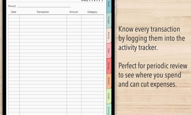 Free Budget Planner Template App