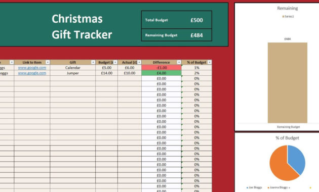 Free Excel Budget Planner Template Uk