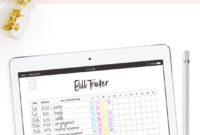 Free Free Budget Planner Template Ipad