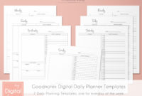 Fresh Budget Planner Template Goodnotes